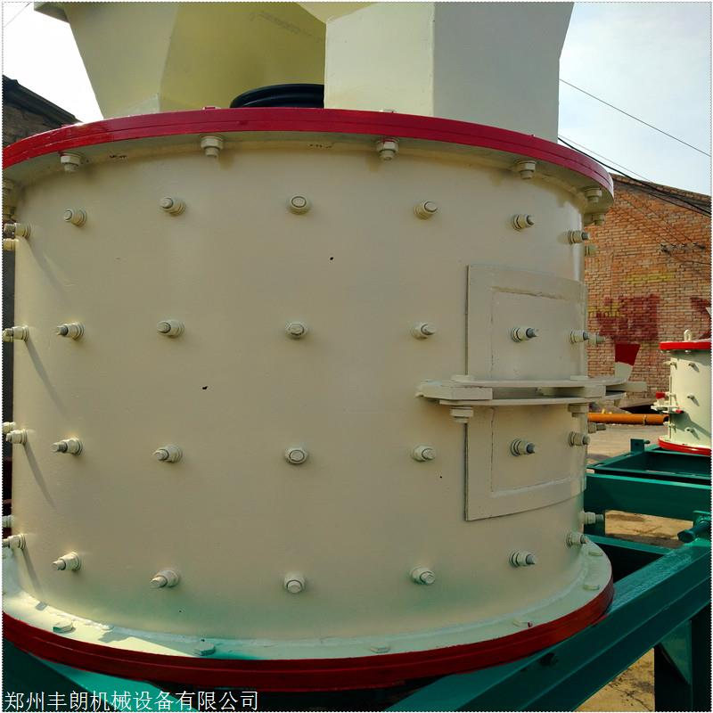 丰朗厂家600型打砂机瓷片立轴式制砂机铁矿石复合式破碎机