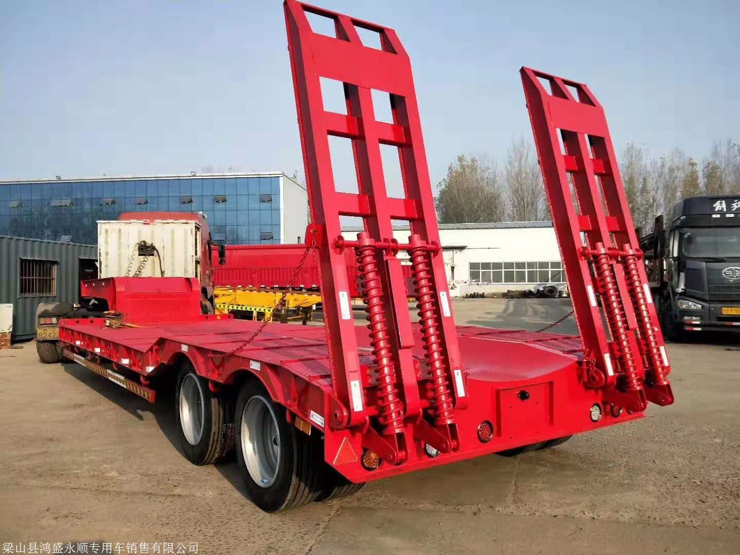 13米弹簧爬梯拖车价格 以诚为本
