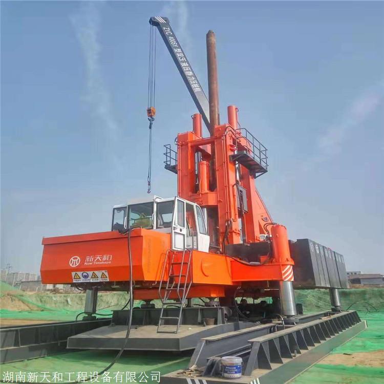 湖南双抱压素土挤密桩双抱压液压静力压桩机
