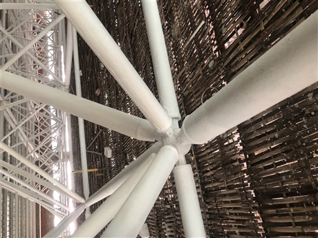 螺栓球钢结构网架加工找联方网架