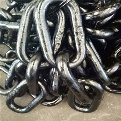 Diameter 38 welded three ring chain, Yucheng direct sales flatbed truck three ring chain