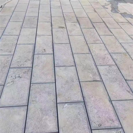 公园铺地青石板人行道青石板不规则天然青石板