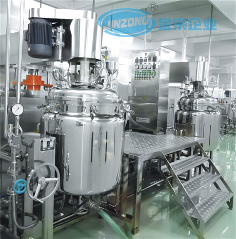 全自动真空乳化机 安全可靠