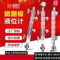 内衬PTFE材质YFK-993插入式浮球液位计报警精度3mm