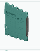 P+F倍加福的隔离放大器：S1SD-1AI-1U.2