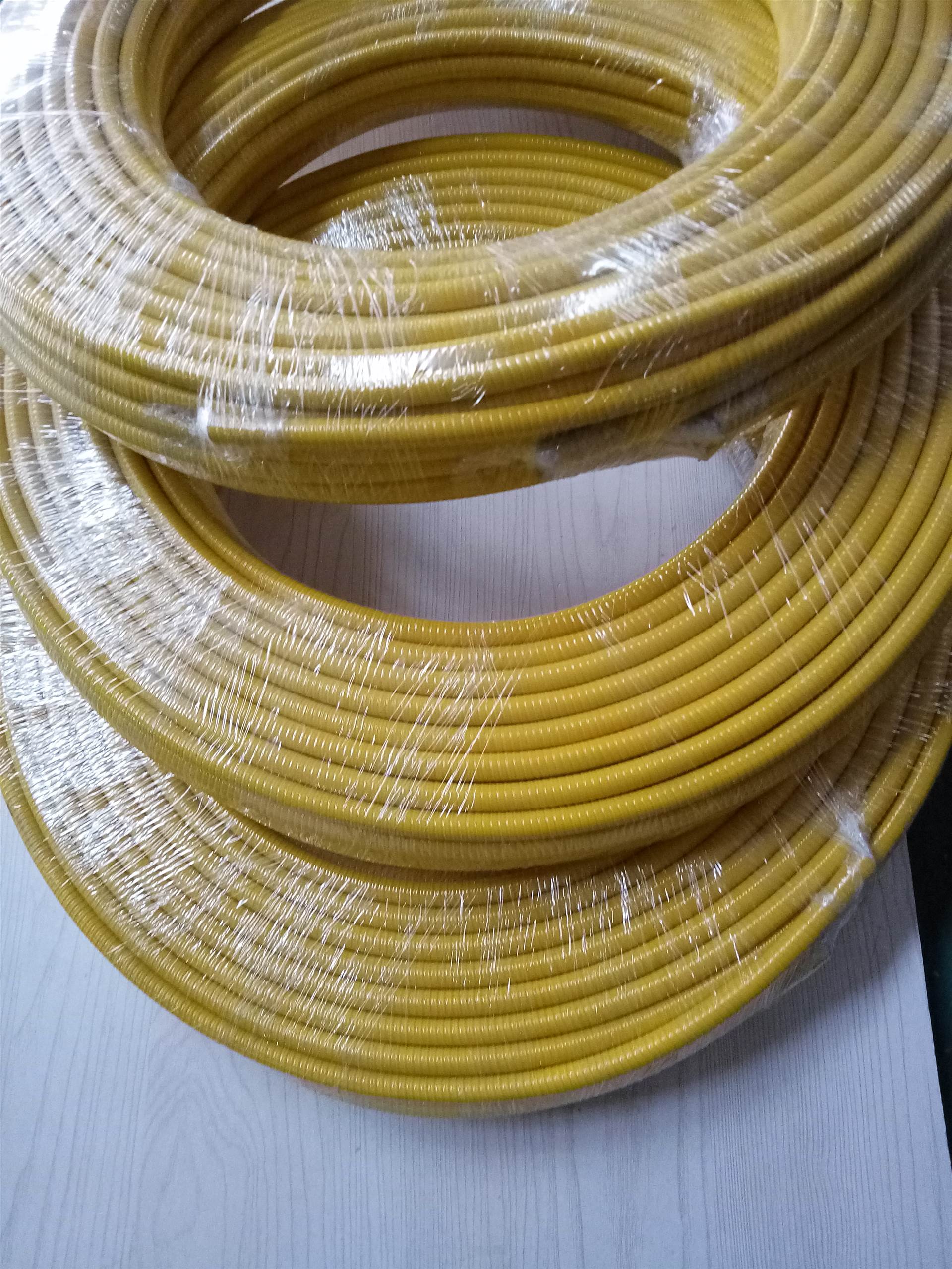 承德工厂用黄色内径7mm防脱扣不锈钢穿线管价格