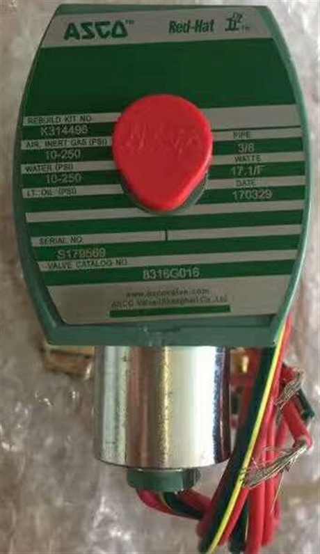 阿斯卡8210系列通用电磁阀特性，8210B026?24DC