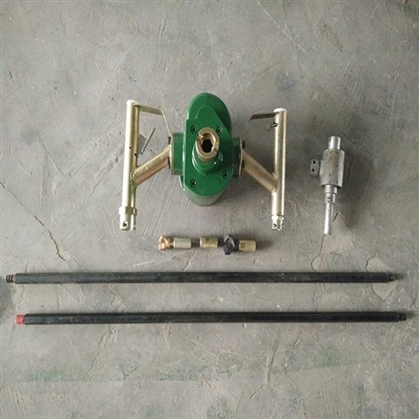 Tai'an Yucheng ZQS-35/1.6S pneumatic handheld drilling rig is durable and long-lasting