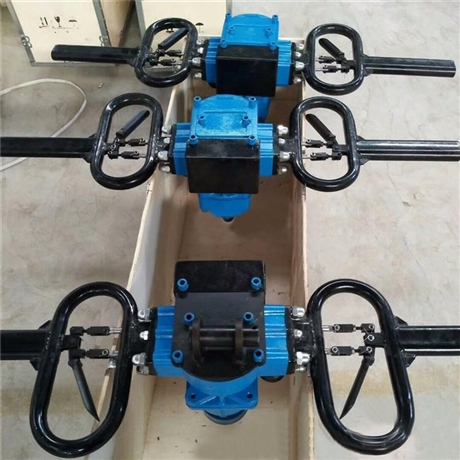Yucheng column supported pneumatic drilling rig ZQSJ-100/2.5 pneumatic hand-held type