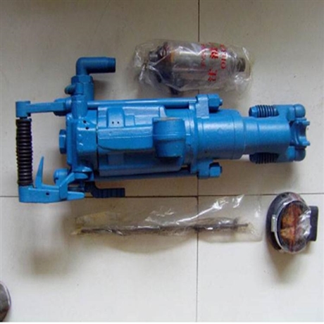 The YT24 air leg rock drill used in Gansu coal mines has stable performance