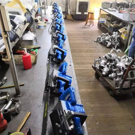 Pneumatic chain saw JQL-405 produced by Tai'an Yucheng