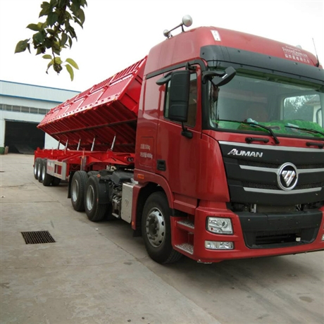 旭通三桥侧翻自卸车厂家13米侧翻自卸车公告批次