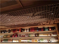 杭州餐厅木制品定做、隔断屏风装饰、吊柜酒柜备餐柜