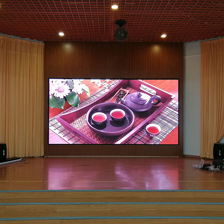 演播室P3LED显示屏 主播厅LED电子屏安装 电视台导播室LED屏