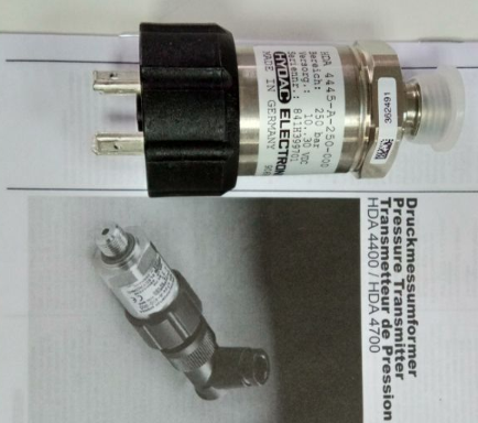 的数量有限：HYDAC的压力传感器