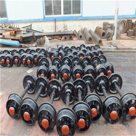 Forged 300 diameter mining car wheel manufacturer solid flatbed car wheel