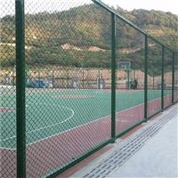 体育场防护网厂家 厂区运动场围网 球场铁丝防护网