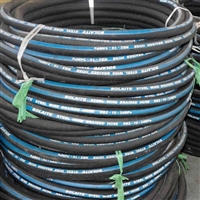 矿用RB3钢丝软管阻燃性高 三层液压胶管