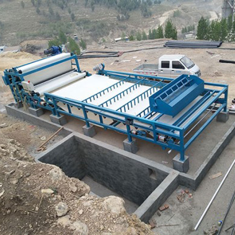 2米污泥带式压滤机煤泥真空带式压滤机全自动带式压泥机厂家