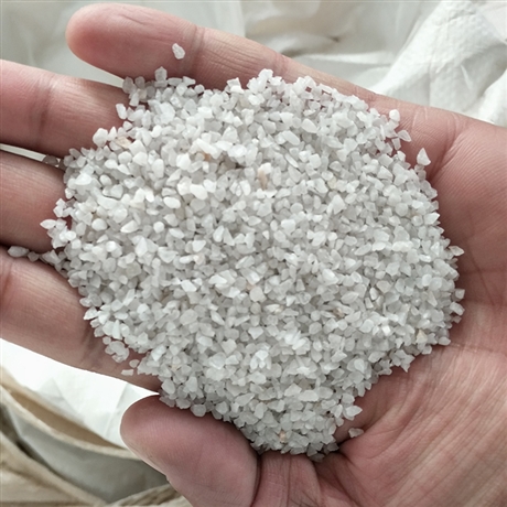 朝阳喷砂除锈石英砂 喷砂除锈专用石英砂质优价廉