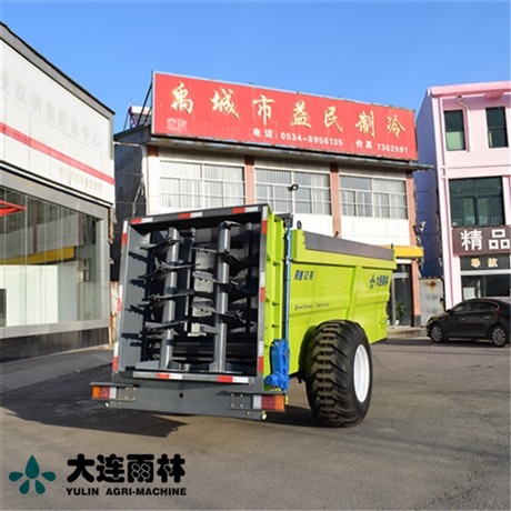 撒湿粪用撒粪机 湿鸡粪湿猪粪一体破碎撒粪机