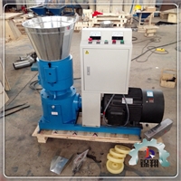 郑州锦翔 小型家用平模动物饲料颗粒机 养殖设备