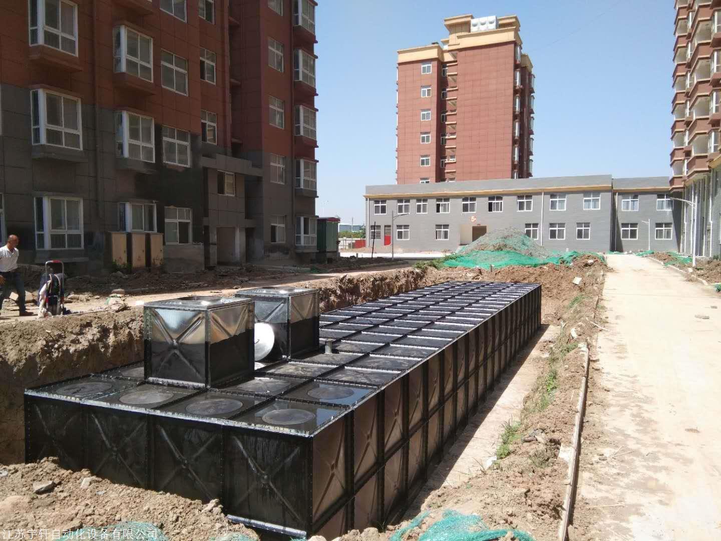 山西阳泉地埋式箱泵一体化水箱