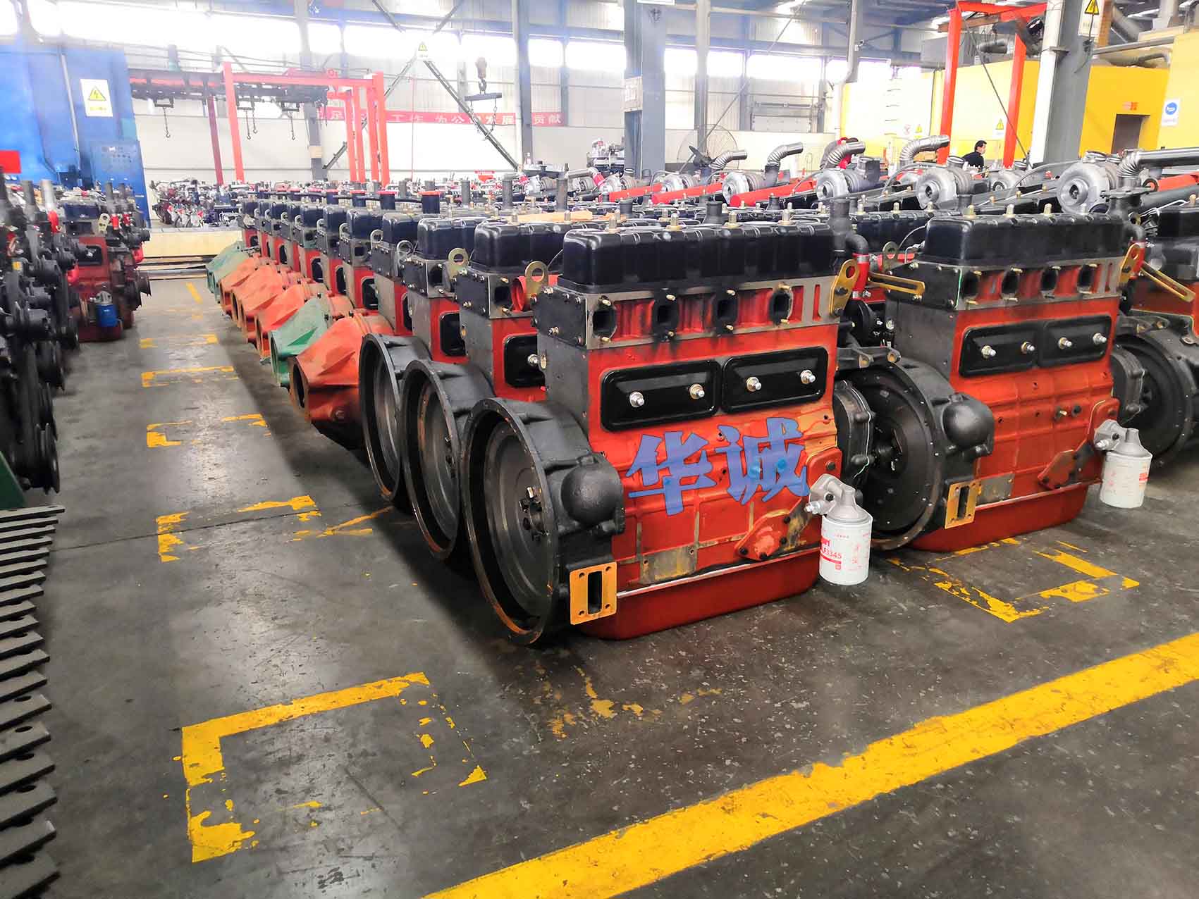 船用主机zh4100p玉柴yc6m加装离合器一拖411041084105