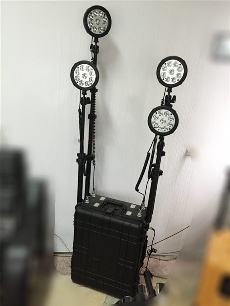 JG139便携式移动照明系统 电力抢修防汛救灾箱式拉杆式应急照明灯