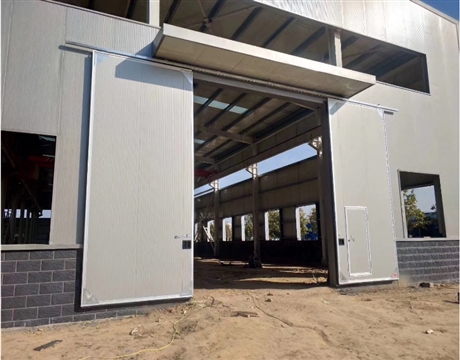 佛山工业平移门,电动平开门案例效果图