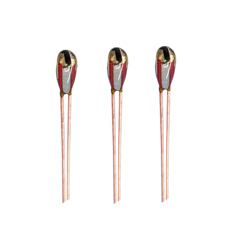 厂家生产单端玻璃封装ntc热敏电阻 电磁炉专用单端玻封mf58d