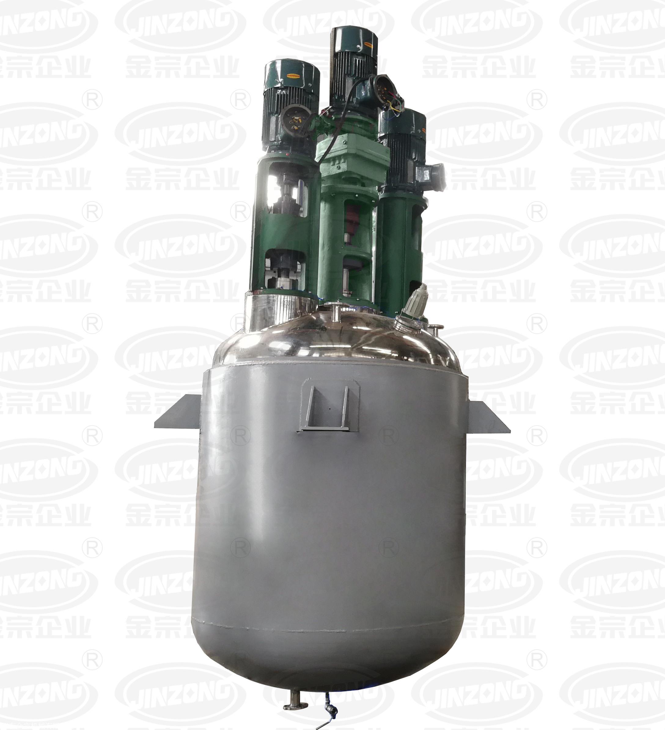 中山反应釜 树脂生产设备 使用寿命长