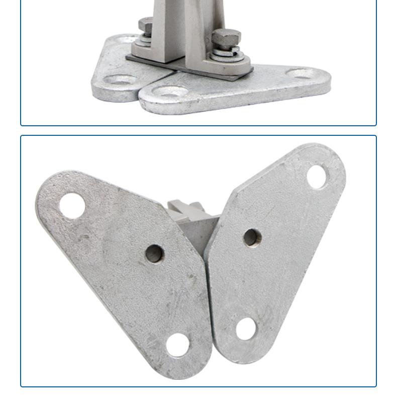 yongu户外立方矩形母线固定金具mwl-302三层母排固定夹具