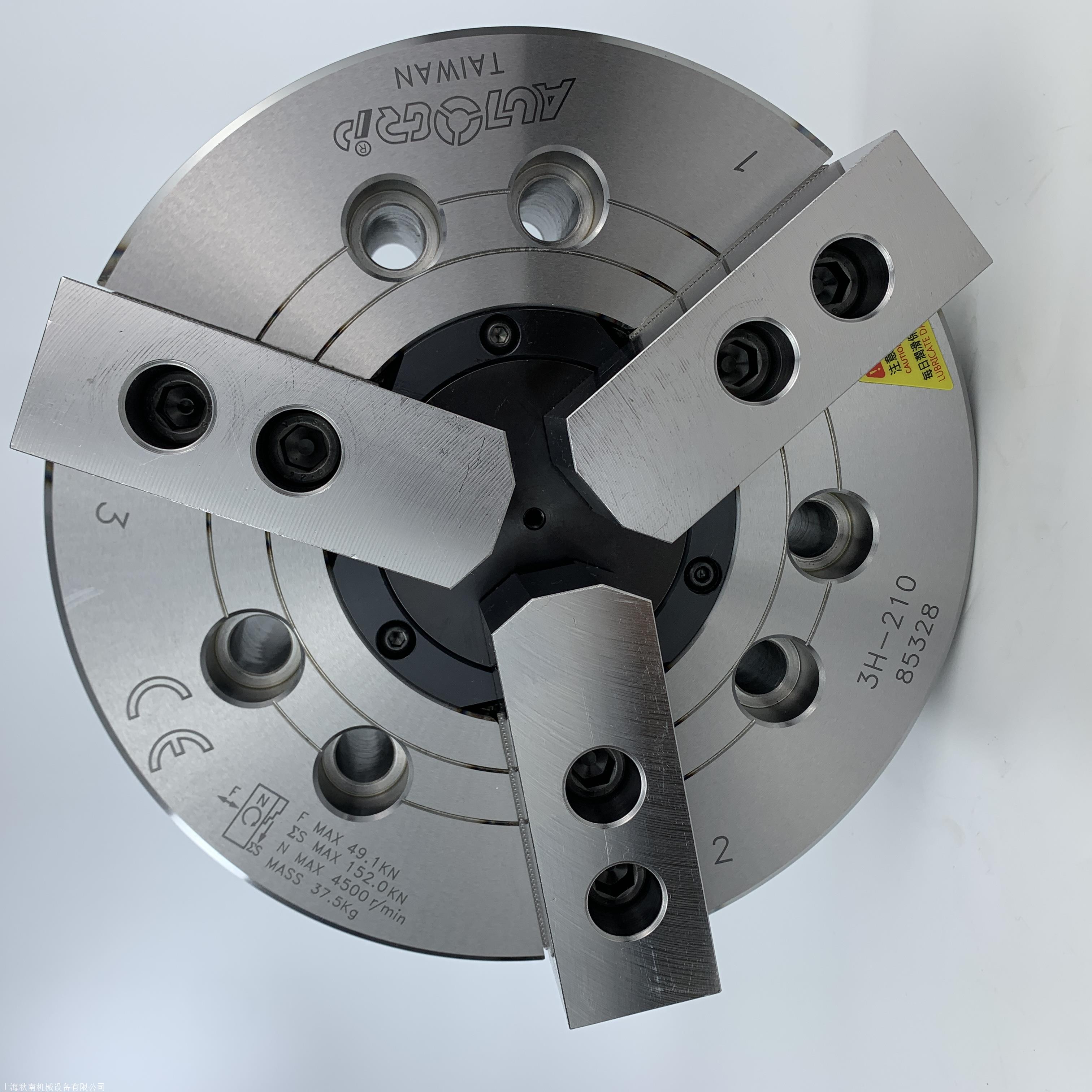 10寸液压卡盘3h-10/210/op-210佳贺千岛液压卡盘