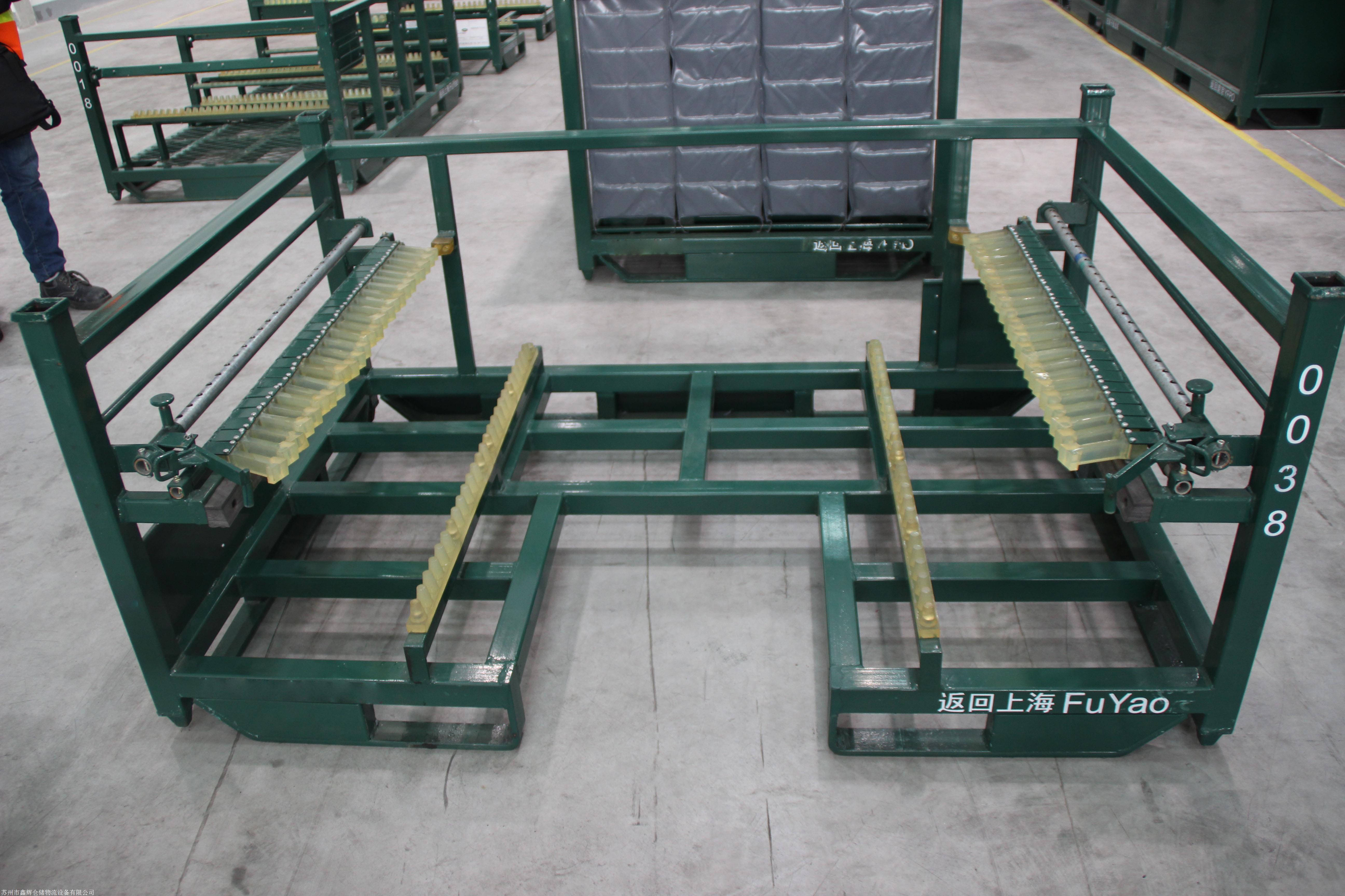 汽车玻璃料架生产厂家 汽车玻璃料架设计 苏州鑫辉玻璃周转料架厂