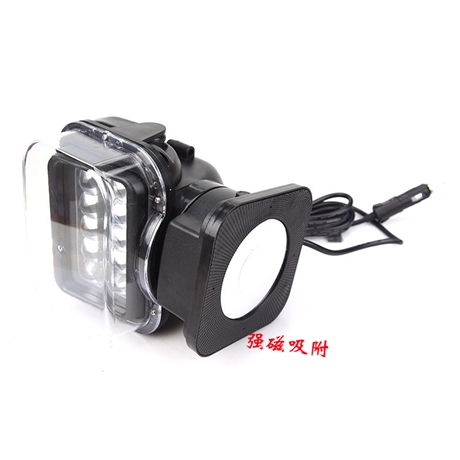 瓯胜朗T5180无线遥控车载探照灯 船用LED搜索灯360度旋转12V24V