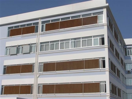 海南降温湿帘 铝合金外框水帘墙生产厂家