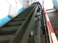 山东泽荣波纹挡边式带式输送机