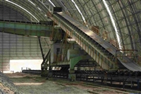 山东泽荣大倾角上、下运带式输送机