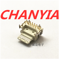 无外壳TYPE C母座16P插板垫高1.7mm