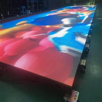 雷达LED互动地砖屏 地面互动感应地砖led显示屏