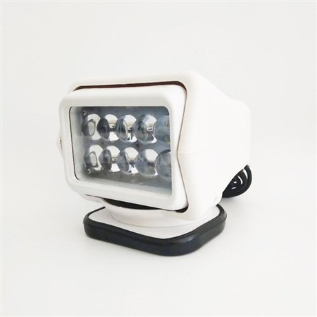 亮聚福无线遥控车载探照灯 LED汽车射灯360度船用车顶灯疝气12/24