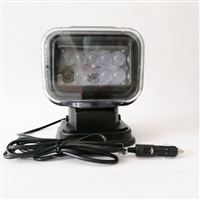 汽车HID强磁无线遥控车载探照灯 越野氙气车顶灯 LED遥控旋转射灯