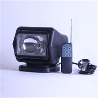 无线遥控车载探照灯 船用氙气搜索灯 360度旋转12V24V吸顶灯