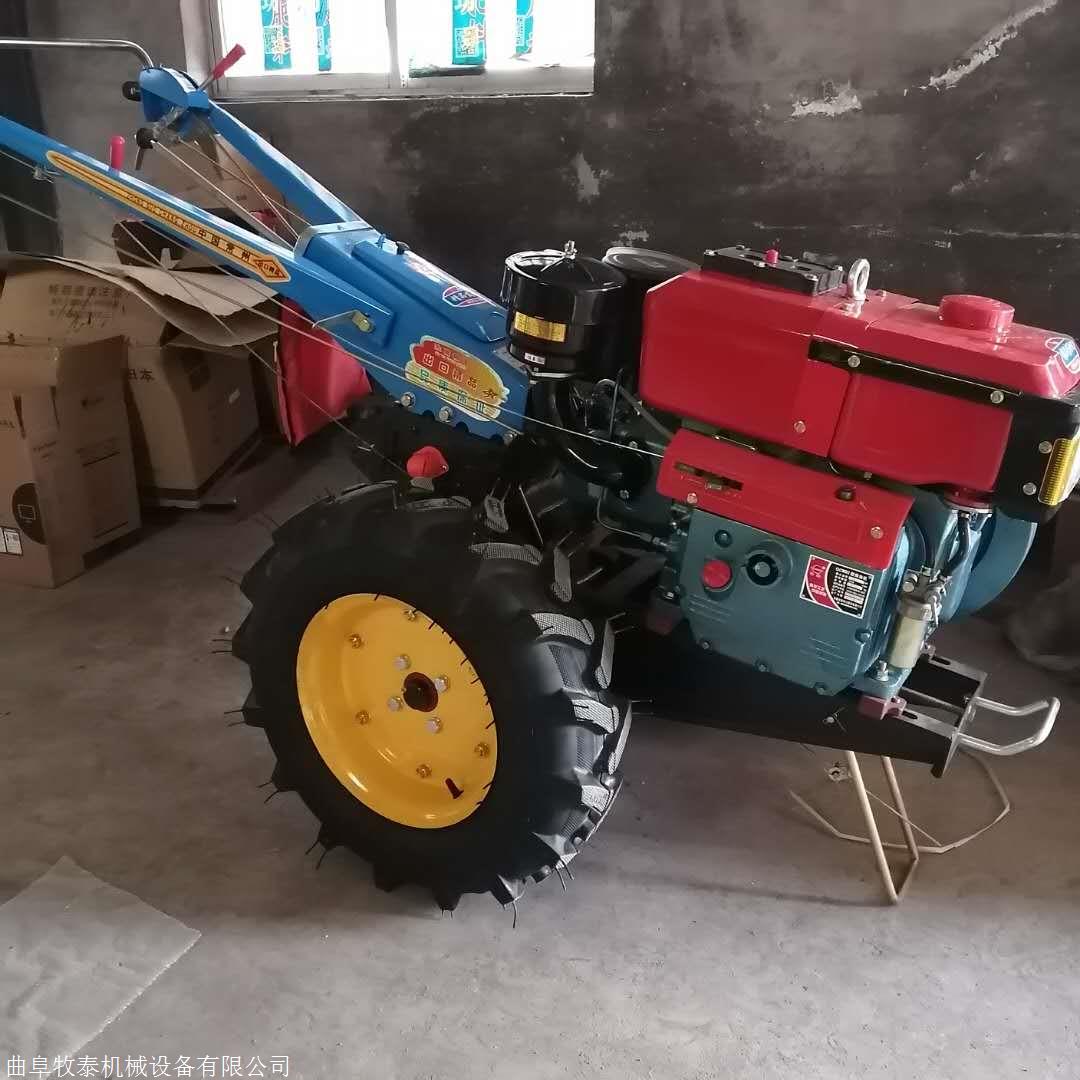 广西供应25马力电启动手扶拖拉机牧泰报价