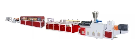 金纬机械PVC挂壁板高速挤出生产线