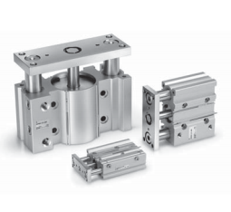 含税供：日本SMC的MGP系列带导杆薄气缸