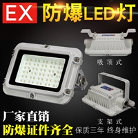 国标LED防爆灯 隔爆型车间厂房照明灯 防爆免维护型加油站灯厂家