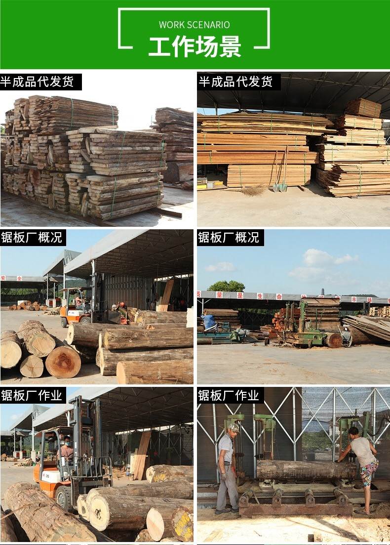 刚果红花梨 AL级 原木 非洲花梨 非洲红花梨