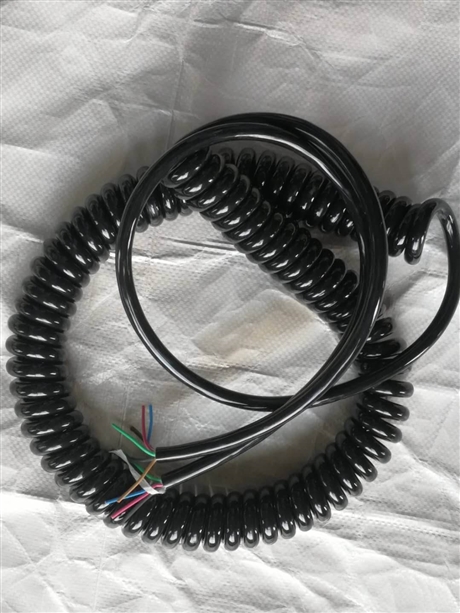 2芯8平方螺旋电缆 连接线